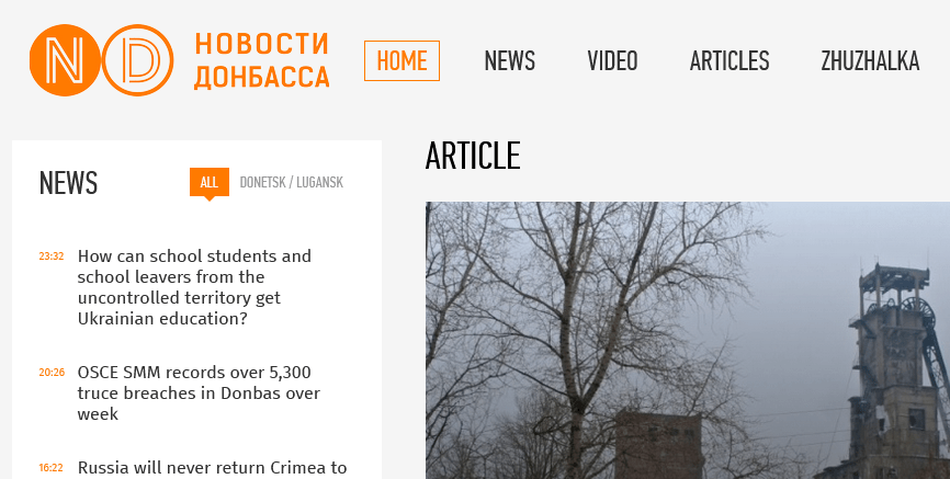 últimas noticias de ucrania y donbass